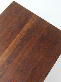 antique oak schoolhouse work table