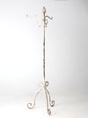 antique wrought iron hall tree coat rack