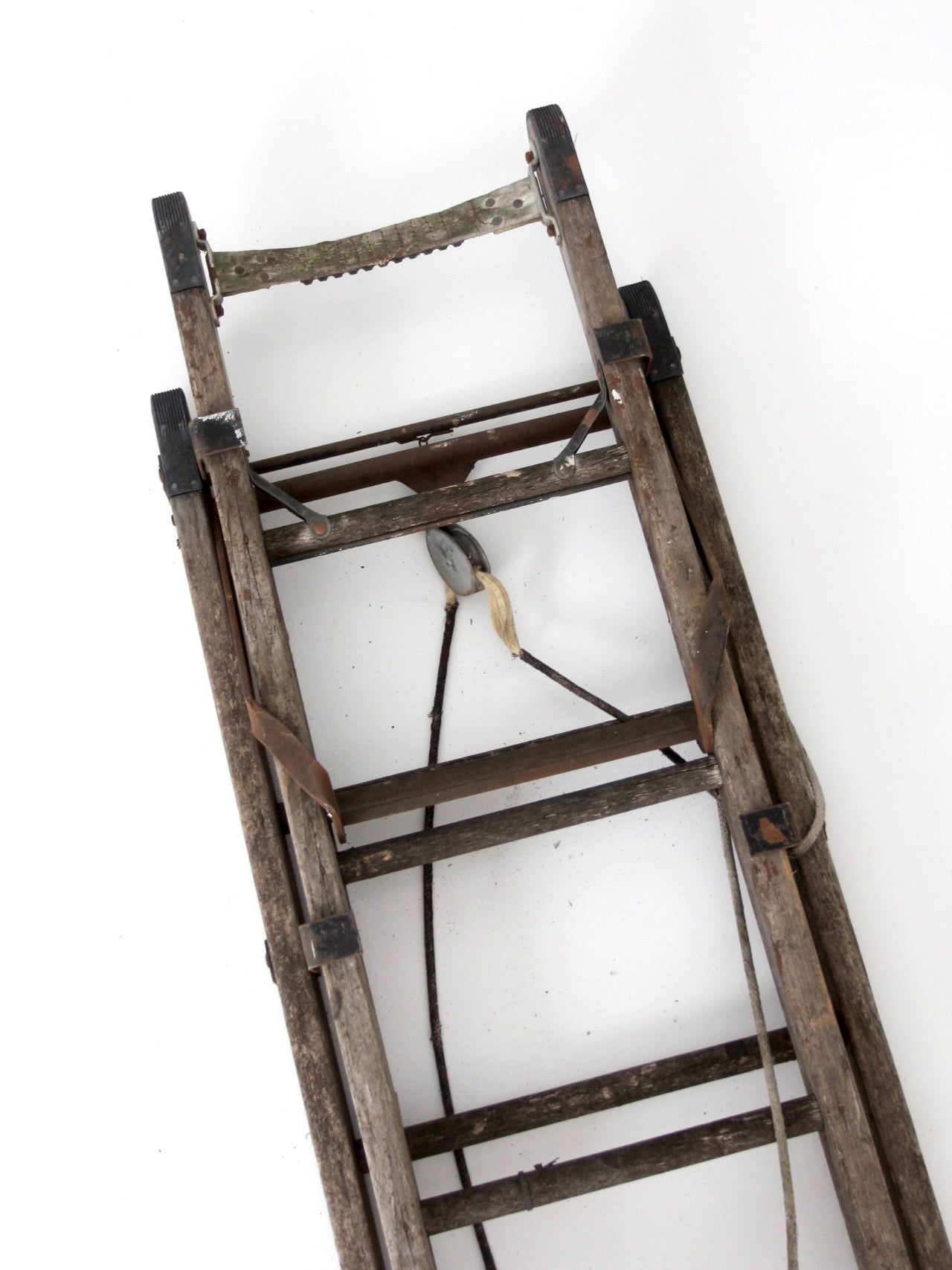 early 20th century Oshkosh Patented Safety Ladder