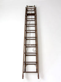 early 20th century Oshkosh Patented Safety Ladder