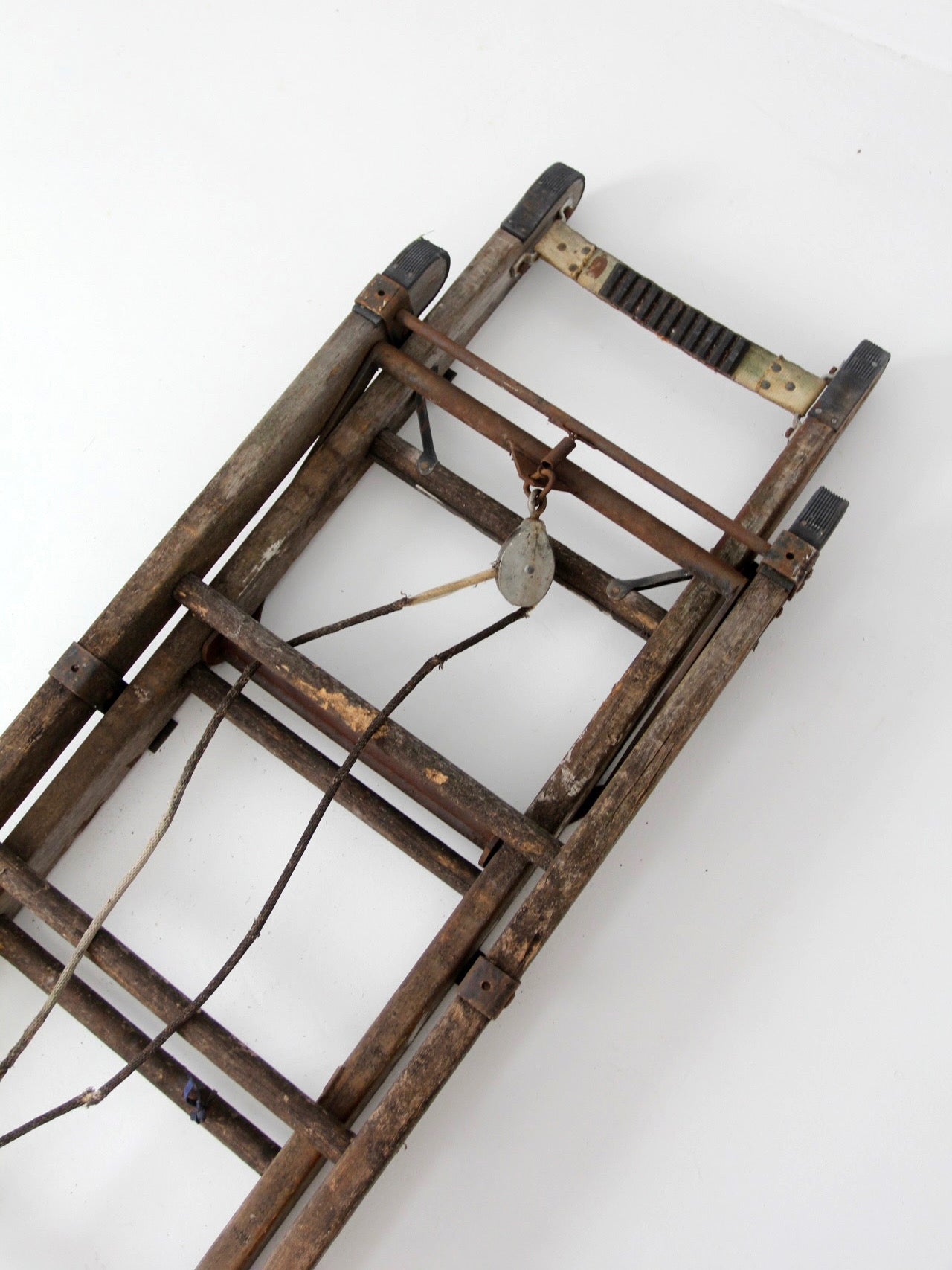 early 20th century Oshkosh Patented Safety Ladder