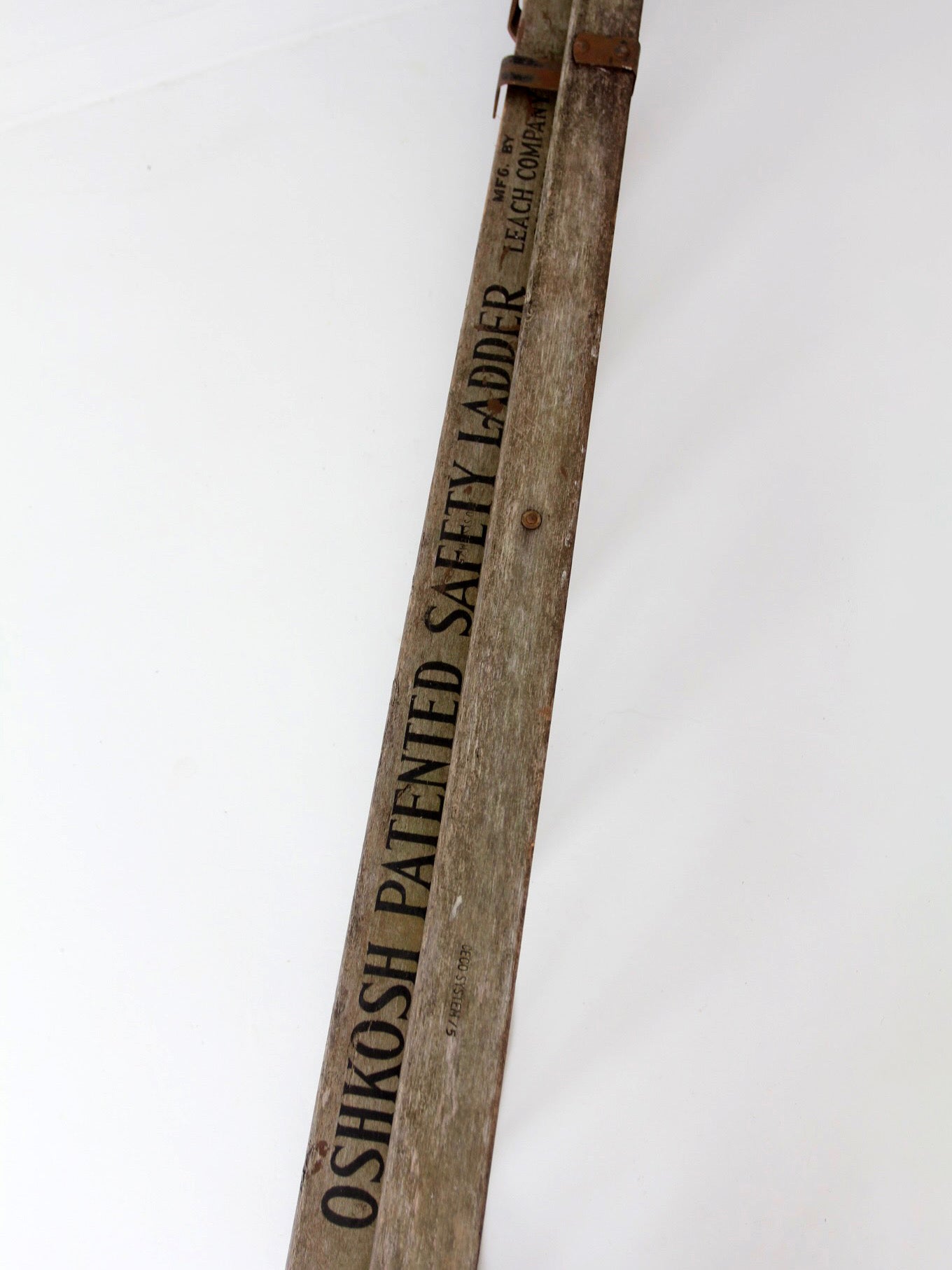 early 20th century Oshkosh Patented Safety Ladder