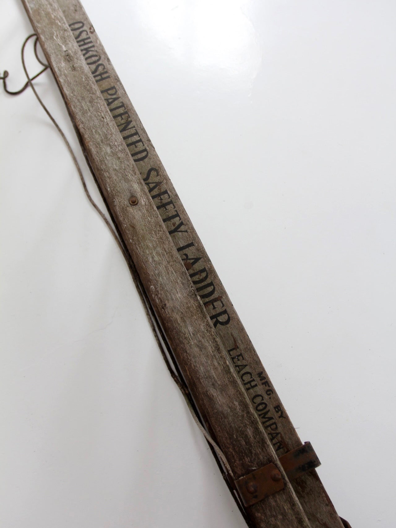 early 20th century Oshkosh Patented Safety Ladder