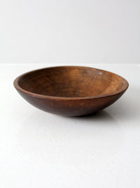 antique wood bowl