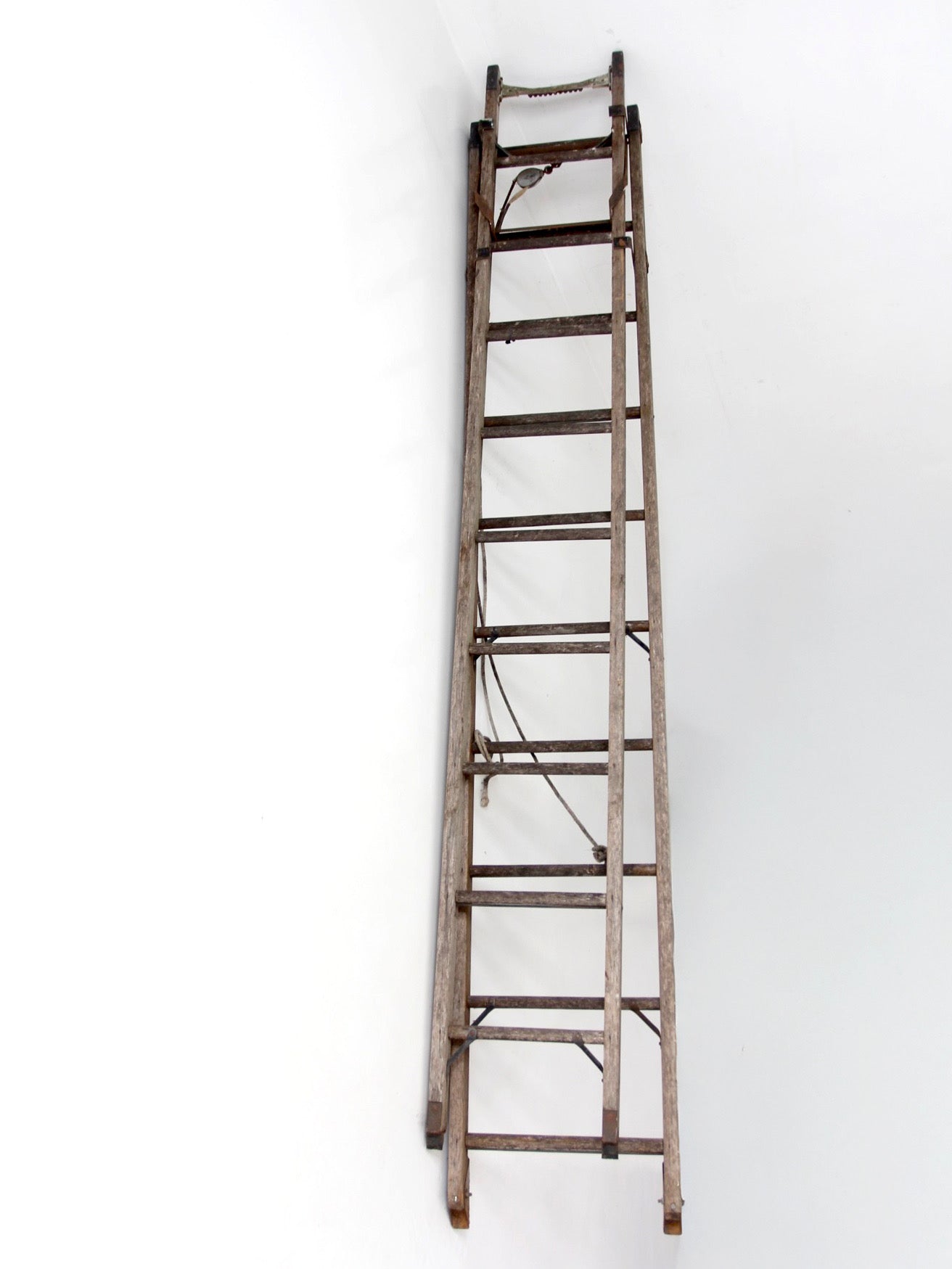 early 20th century Oshkosh Patented Safety Ladder