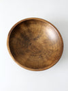 antique wood bowl