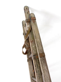 early 20th century Oshkosh Patented Safety Ladder