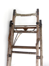 early 20th century Oshkosh Patented Safety Ladder