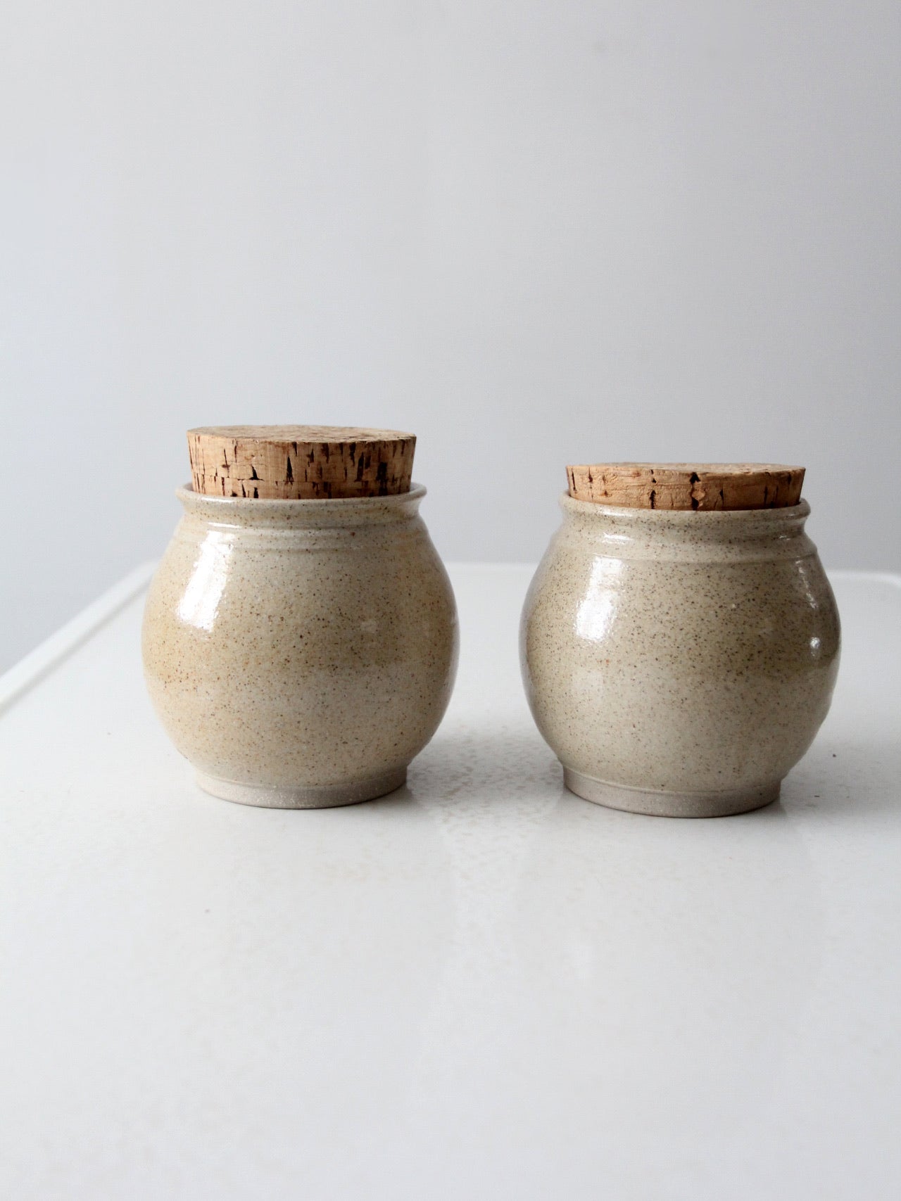 vintage Lakeside Pottery jar pair – 86 Vintage