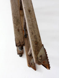 early 20th century Oshkosh Patented Safety Ladder