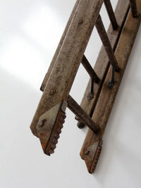 early 20th century Oshkosh Patented Safety Ladder