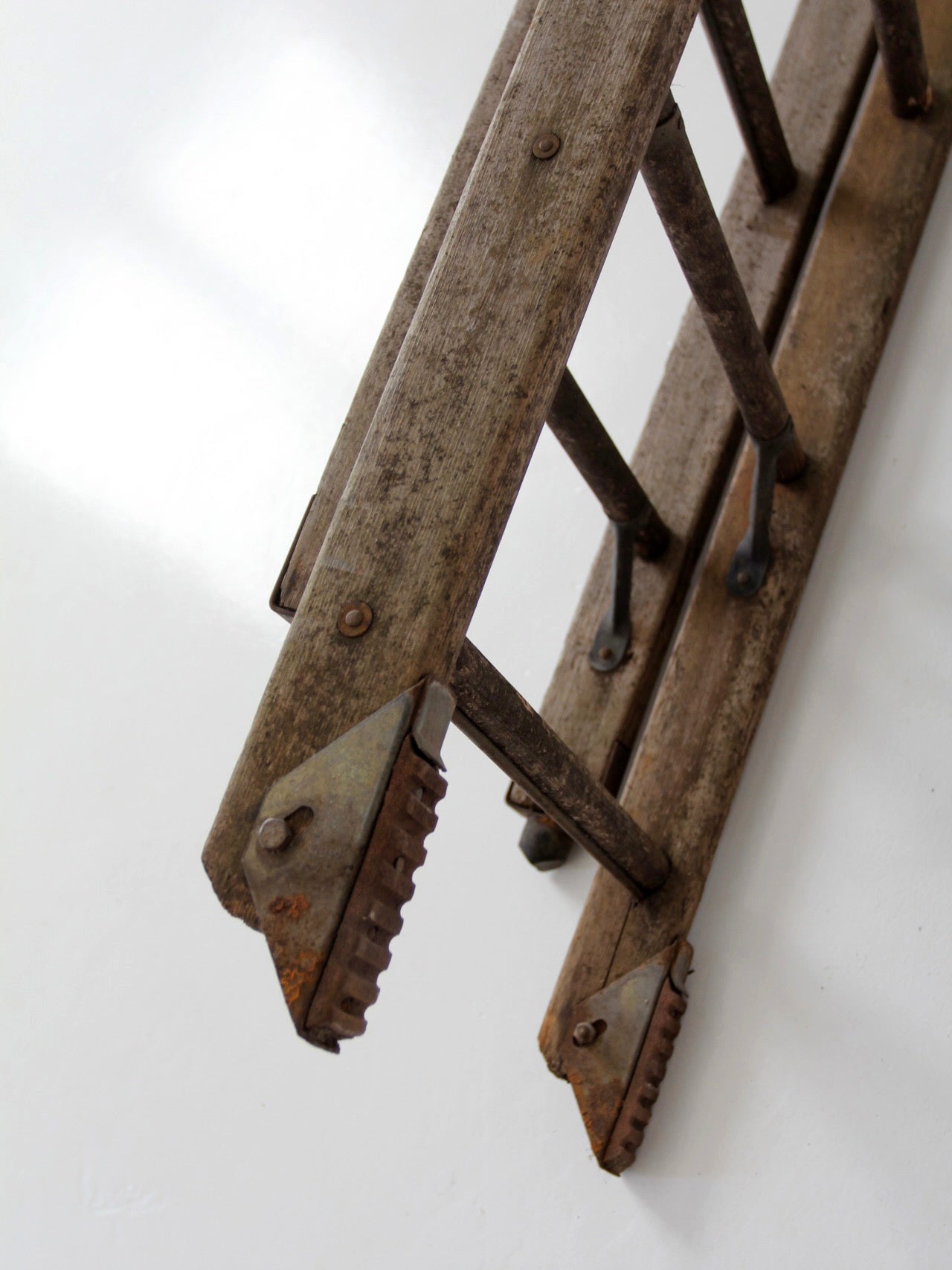 early 20th century Oshkosh Patented Safety Ladder