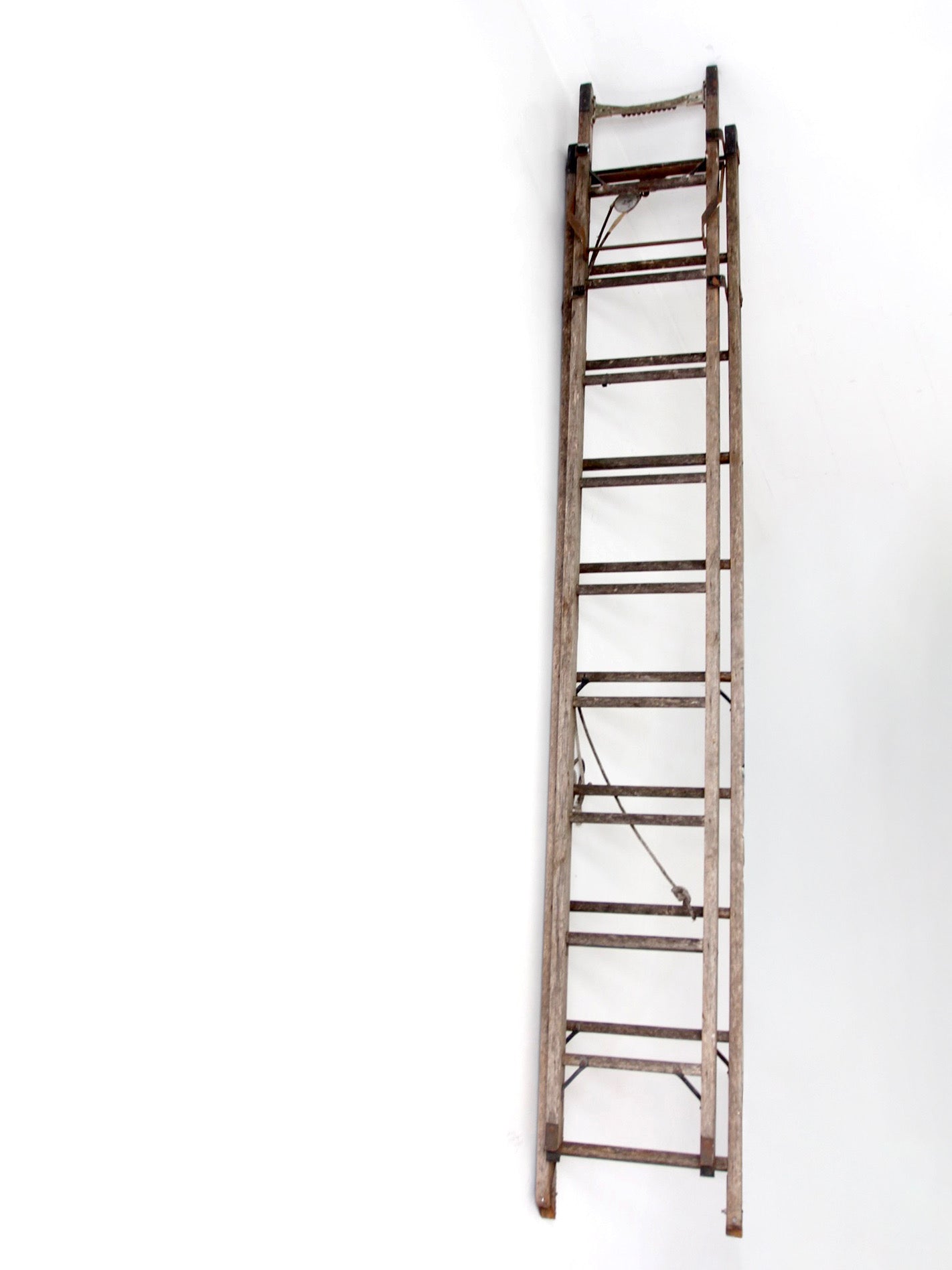 early 20th century Oshkosh Patented Safety Ladder
