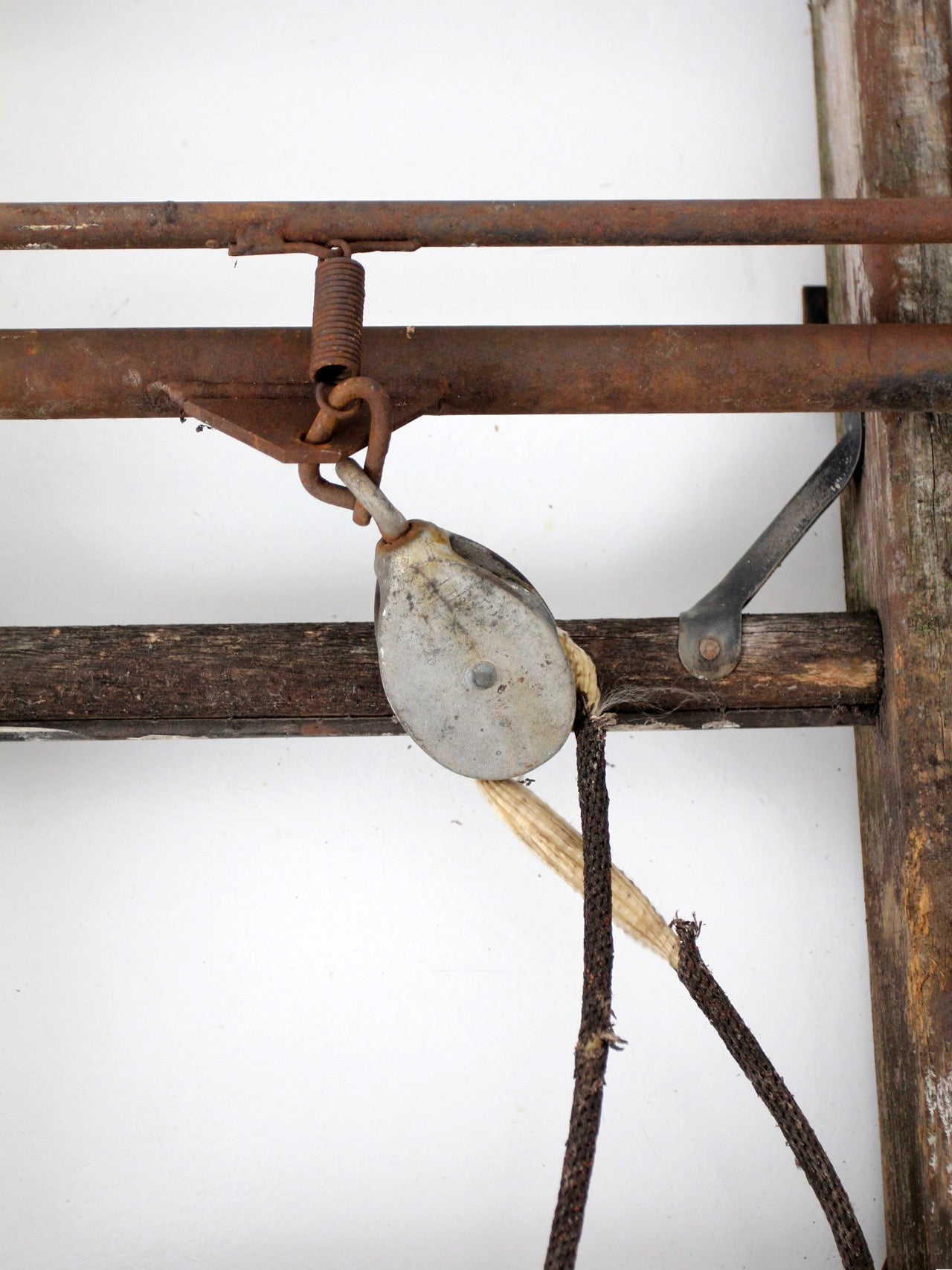 early 20th century Oshkosh Patented Safety Ladder