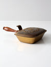vintage brass silent butler