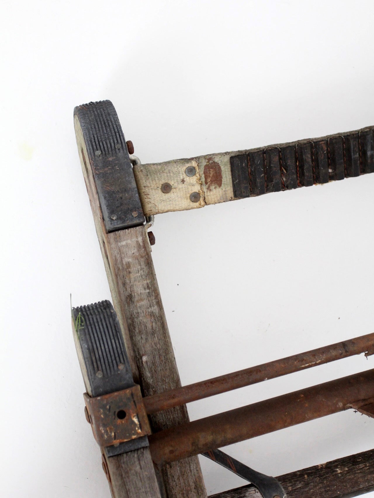early 20th century Oshkosh Patented Safety Ladder