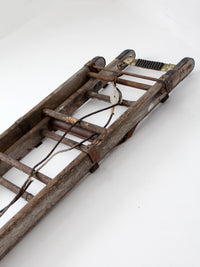 early 20th century Oshkosh Patented Safety Ladder