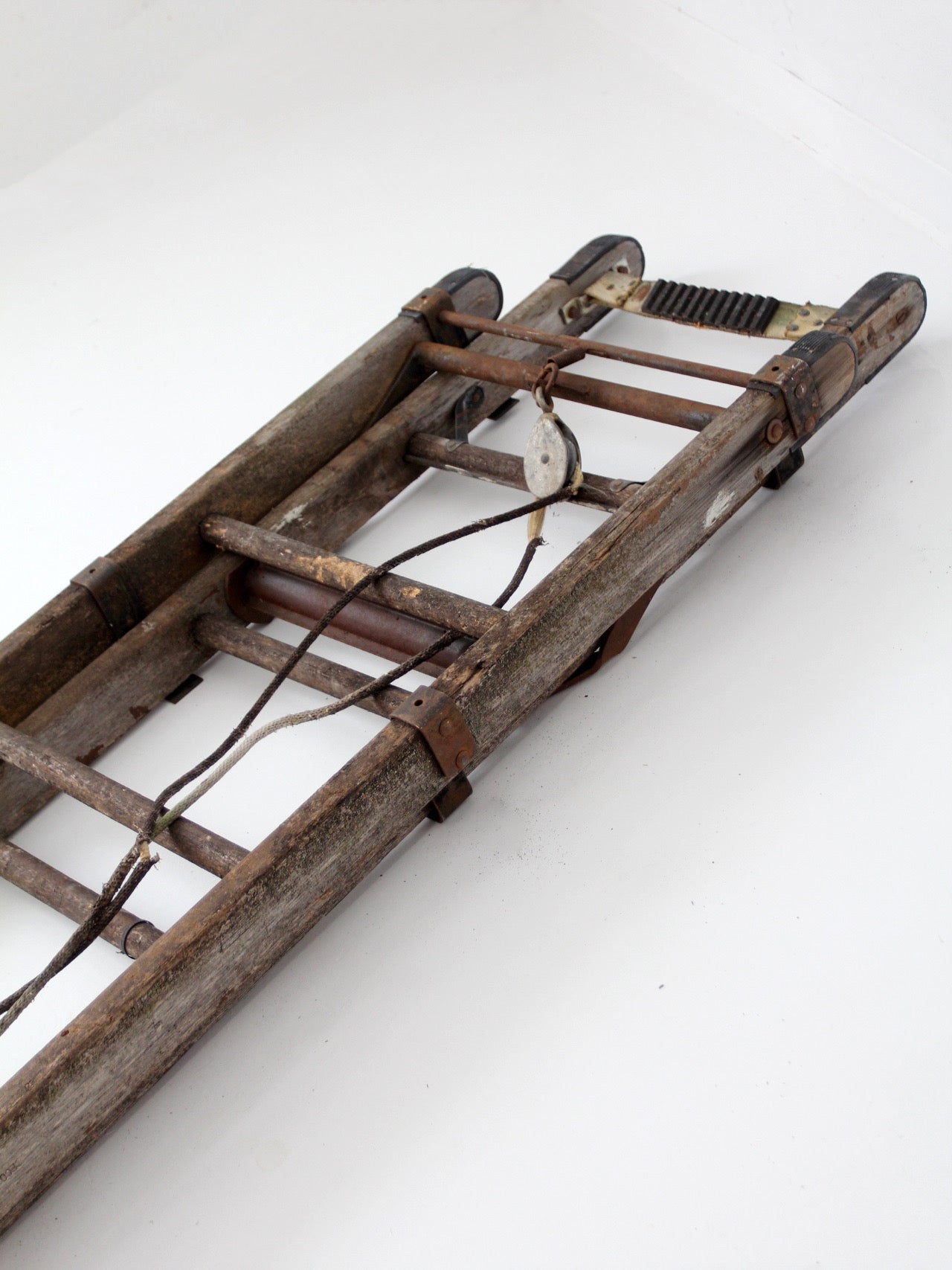 early 20th century Oshkosh Patented Safety Ladder