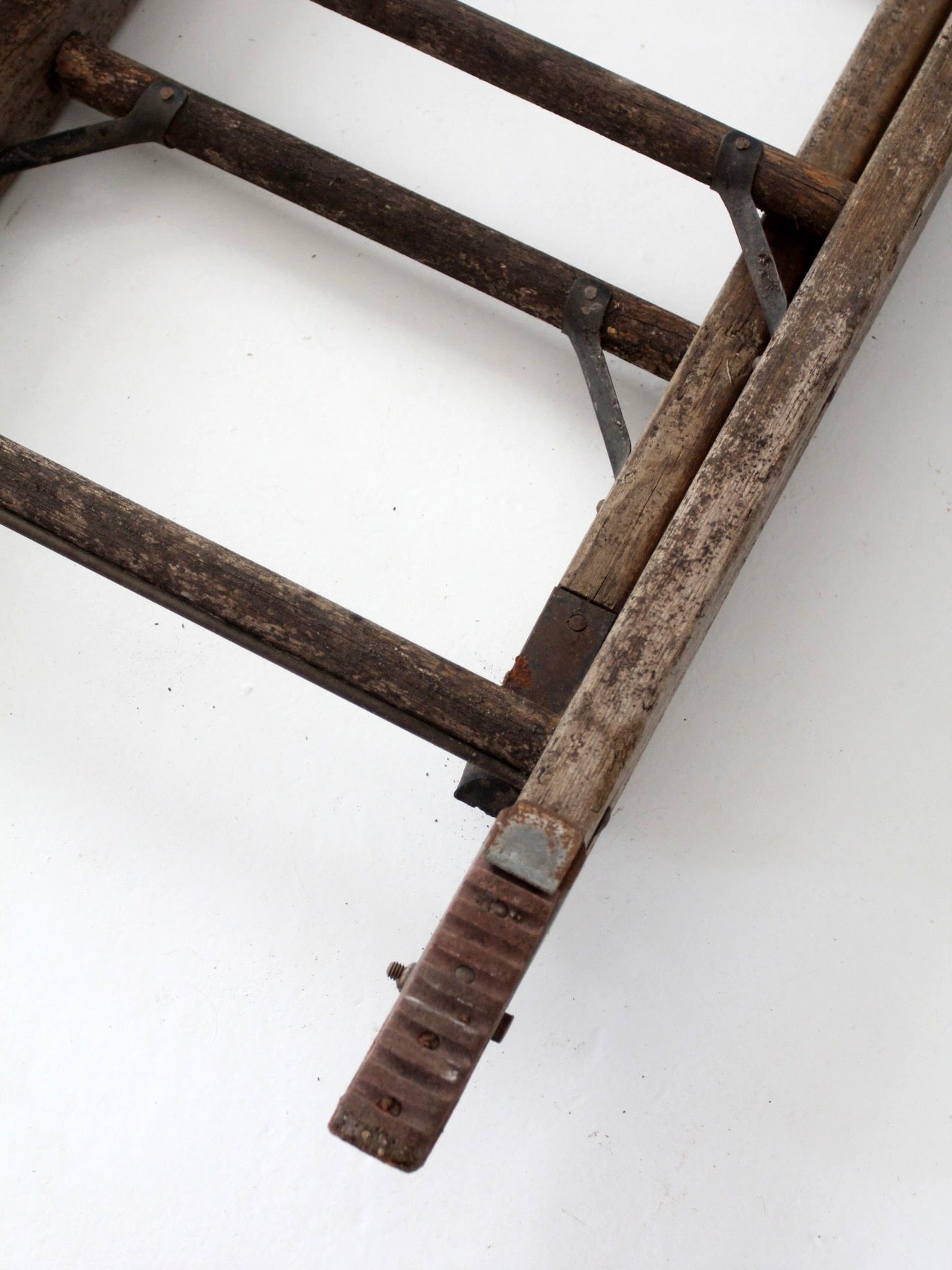 early 20th century Oshkosh Patented Safety Ladder