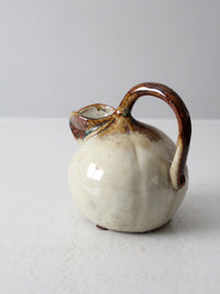 vintage studio pottery pitcher