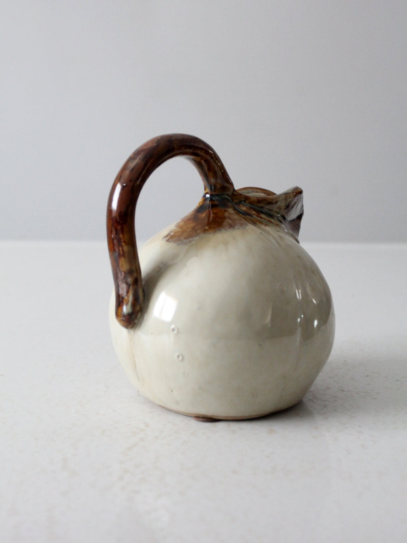 vintage studio pottery pitcher