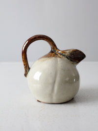 vintage studio pottery pitcher