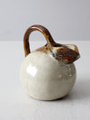 vintage studio pottery pitcher