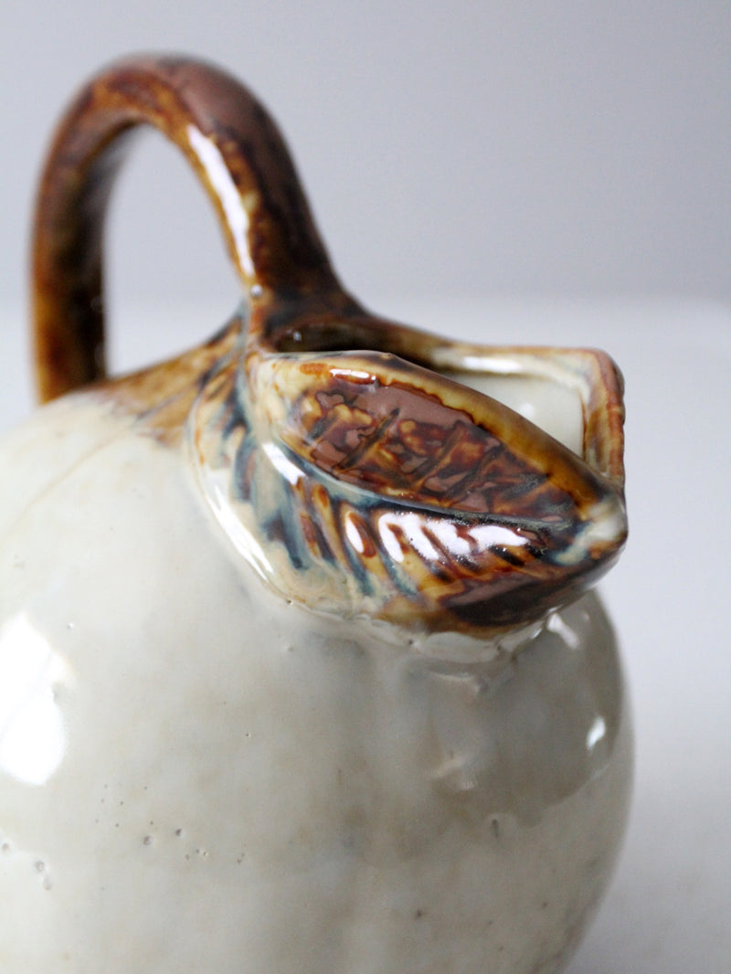 vintage studio pottery pitcher