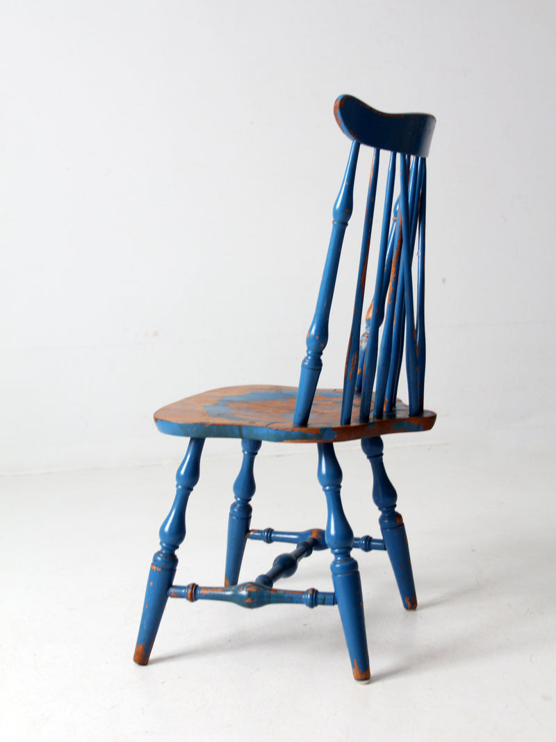 antique painted Windsor chair