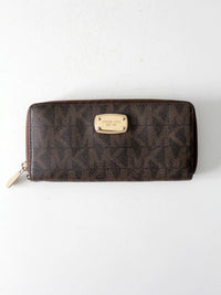 Michael Kors wallet in brown monogram