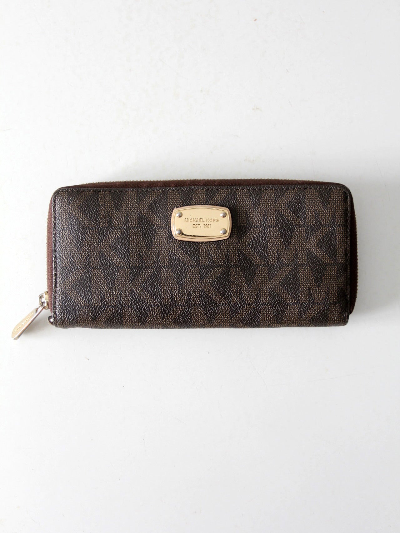 Michael Kors wallet in brown monogram