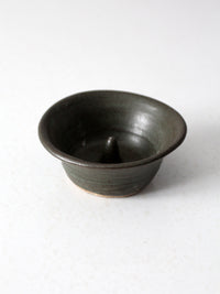 vintage studio pottery jewelry dish