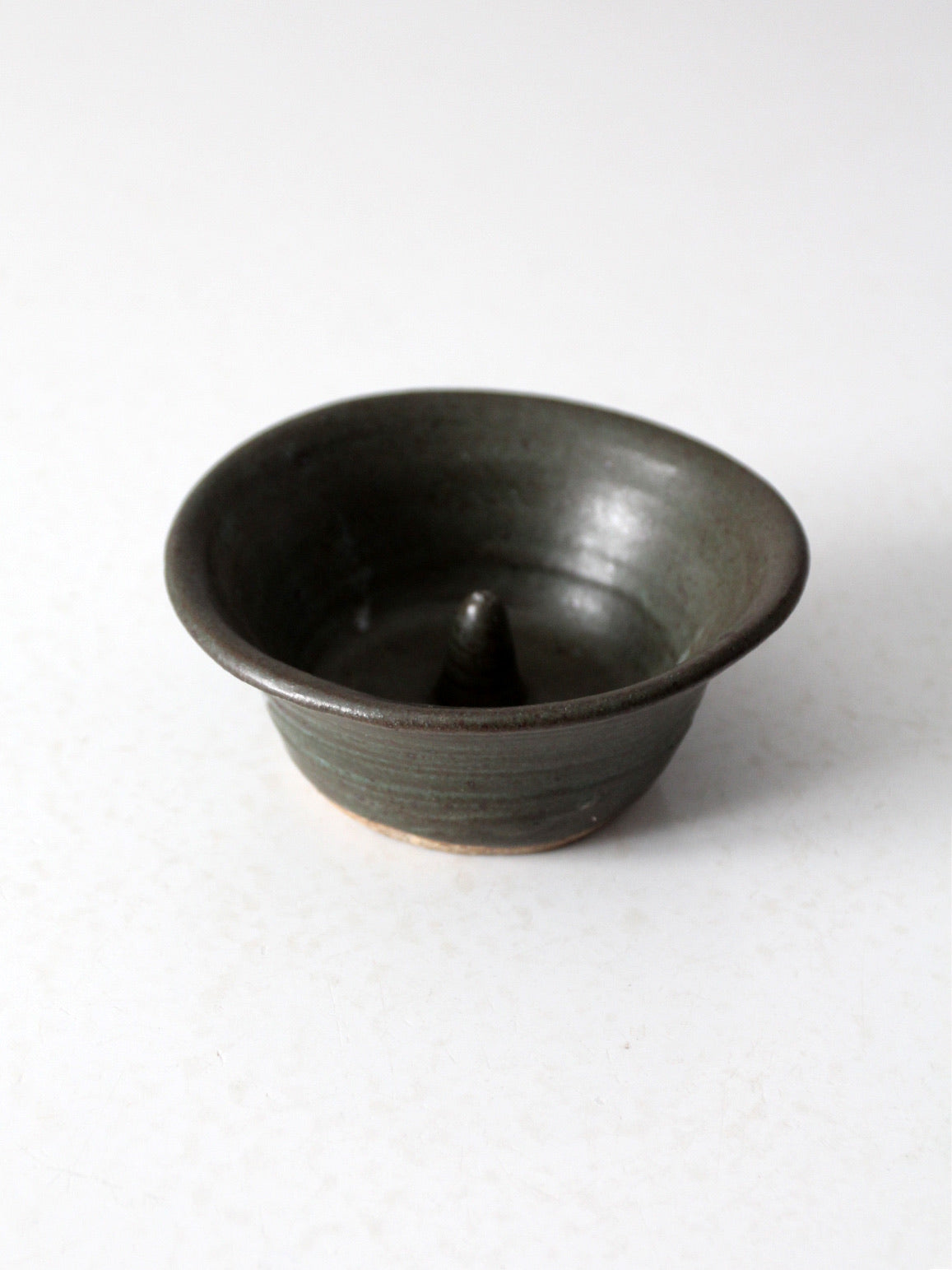 vintage studio pottery jewelry dish