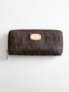 Michael Kors wallet in brown monogram