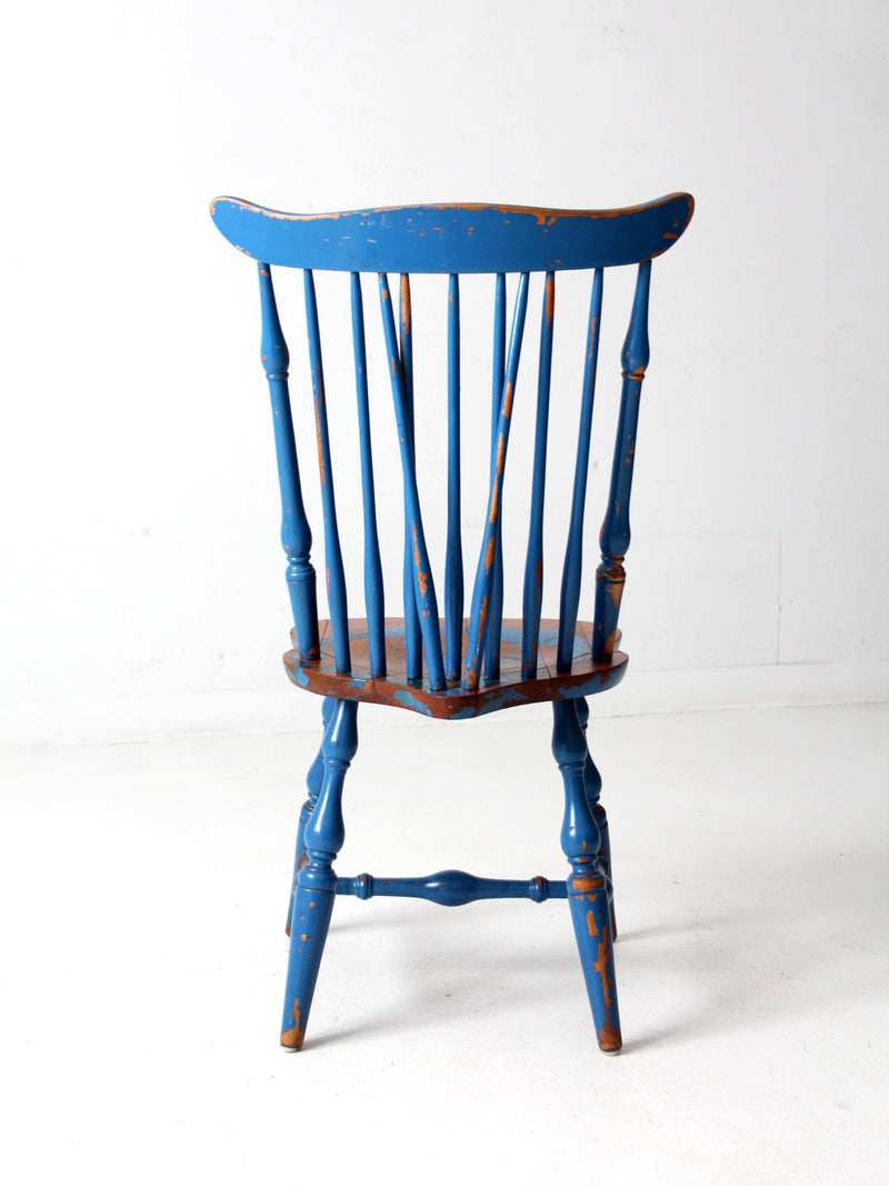 antique painted Windsor chair