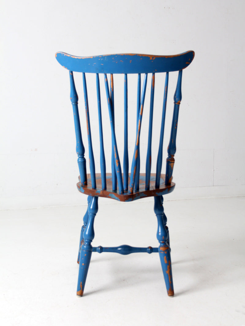 antique painted Windsor chair