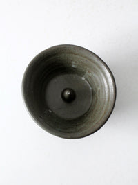 vintage studio pottery jewelry dish