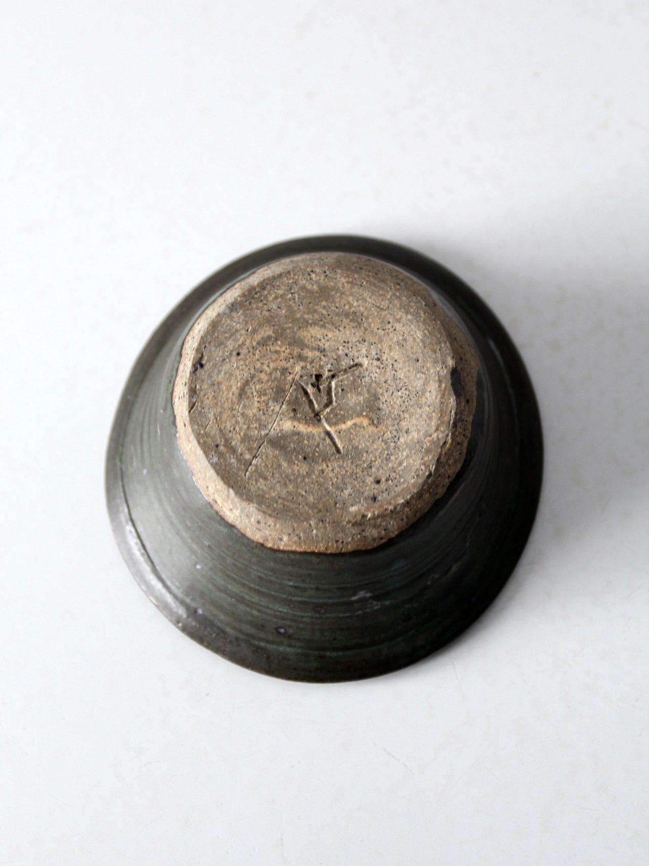 vintage studio pottery jewelry dish