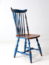 antique painted Windsor chair