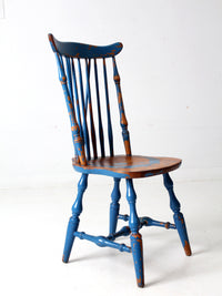 antique painted Windsor chair