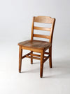 vintage University of Wisconsin desk chair