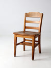 vintage University of Wisconsin desk chair