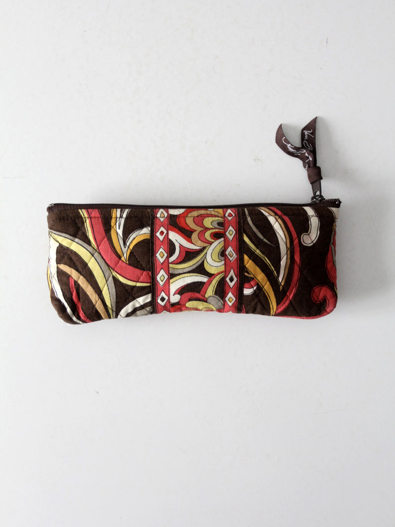 Vera Bradley Puccini brush and pencil case