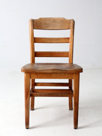 vintage University of Wisconsin desk chair