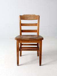 vintage University of Wisconsin desk chair
