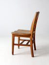vintage University of Wisconsin desk chair