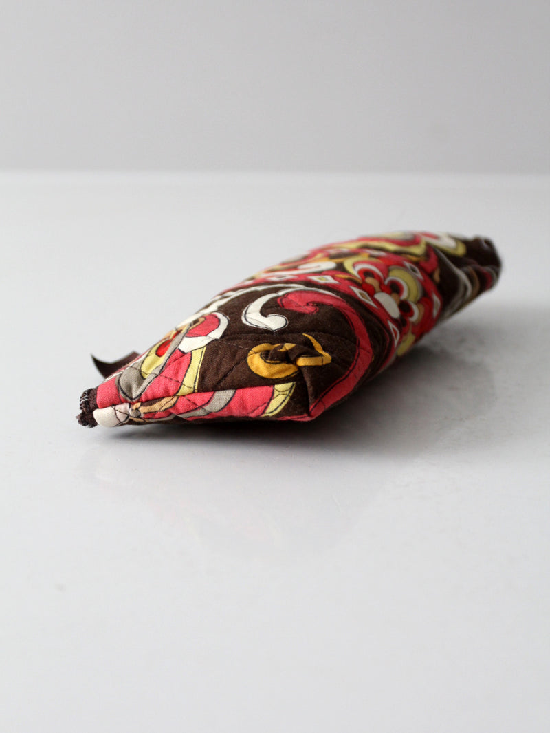 Vera Bradley Puccini brush and pencil case
