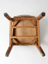 vintage University of Wisconsin desk chair