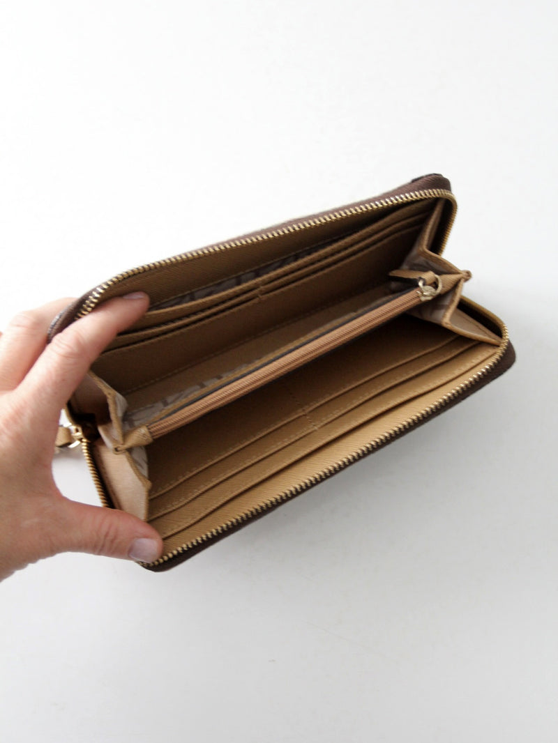 Calvin Klein floral printed wallet