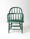 antique painted Windsor armchair